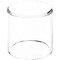 Plymor Clear Acrylic Round Cylinder Display Riser, 3" H x 3" D